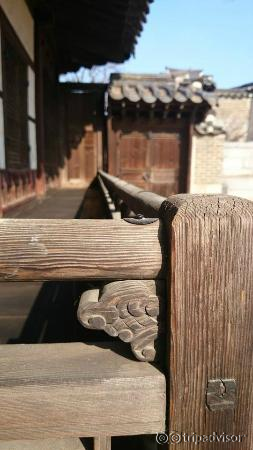 The beautifully perserved building