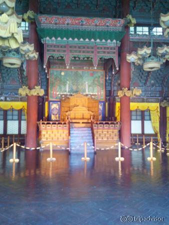 One of the main halls where ceremonies used to take place