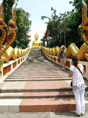Big Buddha's access stairs