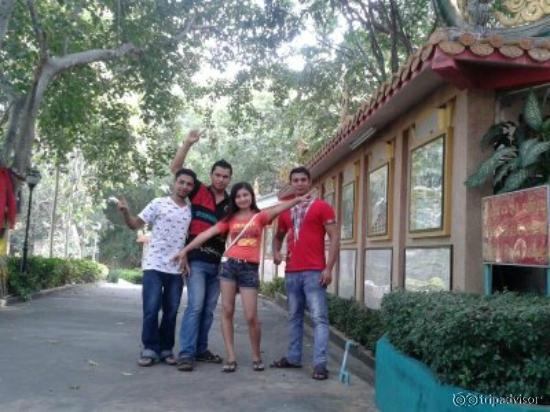 with my friends&bro &sis