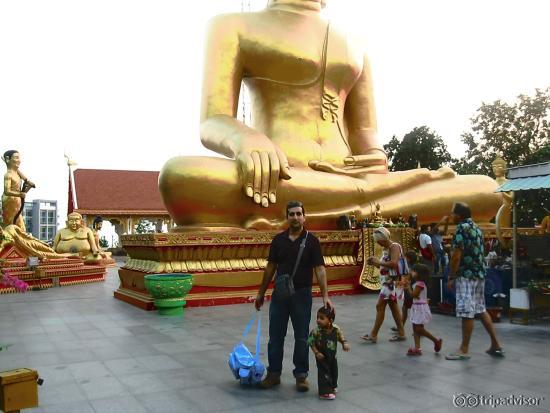 with buddha