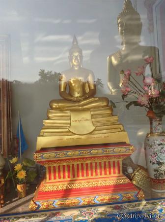 Buddha in Glass case