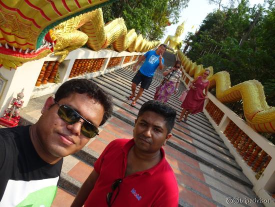 Selfie in front of the Stirs