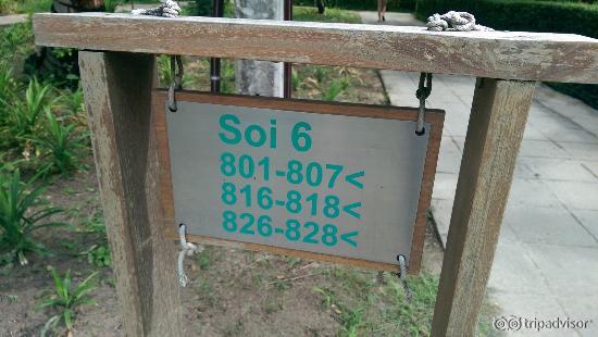 Don't book here, it's a 10 min walk from the beach