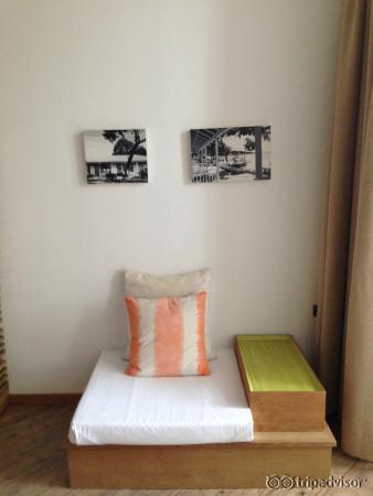 Chilling area in the room!