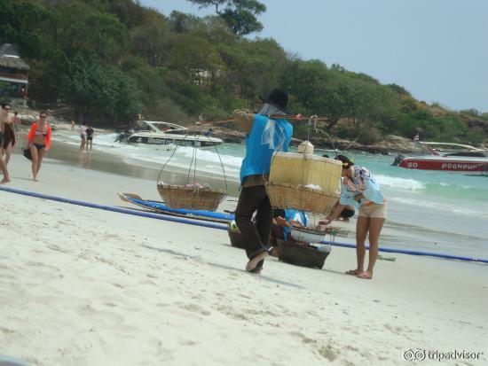 On the beach food coming! :-D