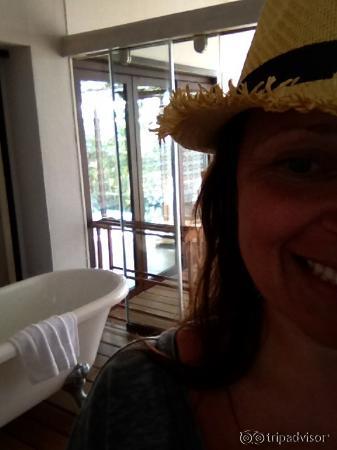 Beautiful roll top bath