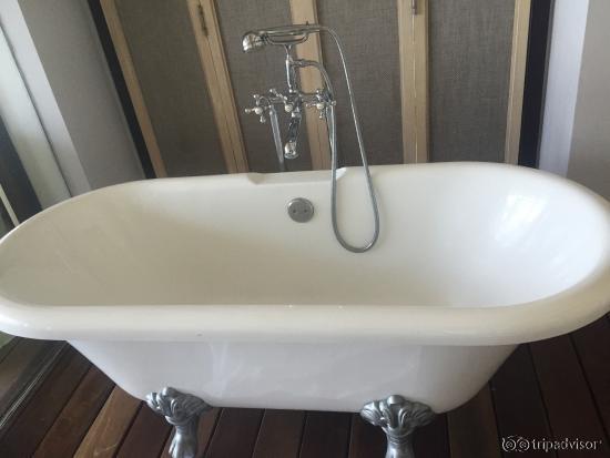 Loved their bathtub, so comfy!