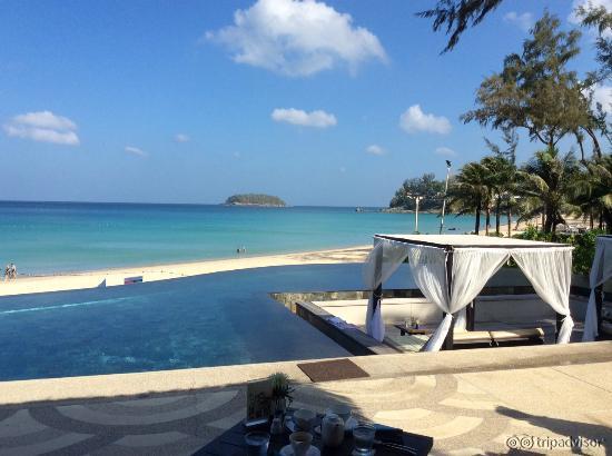 Vue du petit déjeuner