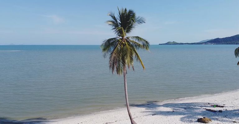 อะเมซิ่งแหลมหาดมัลดีฟเกาะยาว ทะสีฟ้า ทรายหาดสีขาว