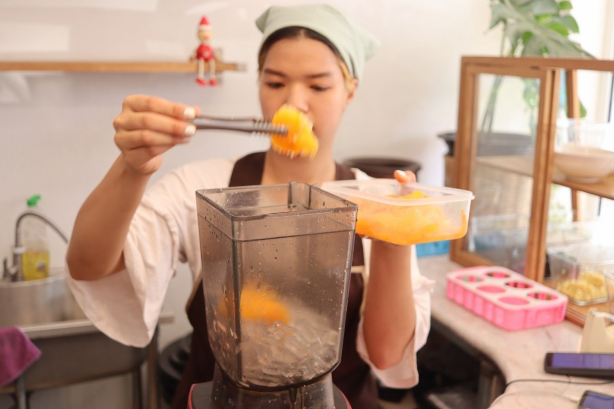 น้ำเต้าหู้มะยงชิดสมูทตี้ เปรี้ยวหวานชื่นใจคลายร้อน