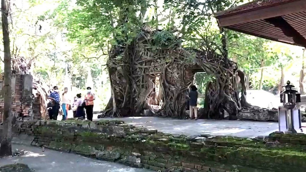 "ประตูแห่งการเวลา" มหัศจรรย์ความงามของอุโบสถปรกโพธิ์ อายุกว่า 151 ปี