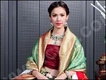 รวมมิตร ชุดผ้าไหมสวยๆ จากละครฮิต ศิลามณี