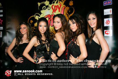 สาวๆ ประกวด สปายเกิร์ล คอนเทสต์ 2008