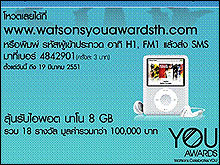 ร่วมโหวต YOU AWARDS หนุ่มสาวที่โดนใจ
