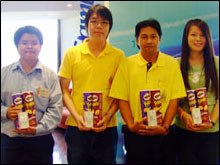 ผู้โชคดีกับกิจกรรม Por Quiz Game