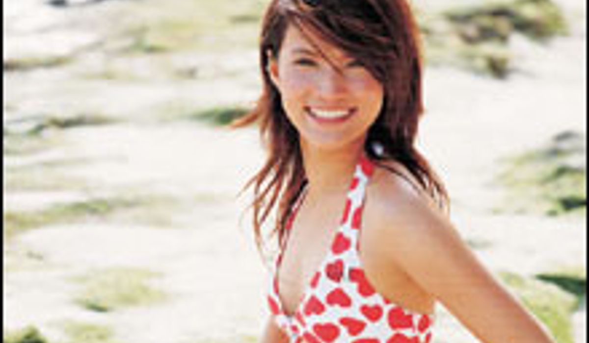 Praew on the beach