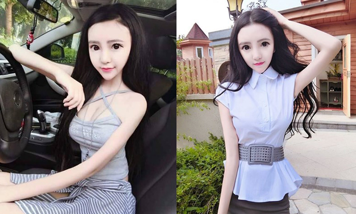คล้ายตุ๊กตาบาร์บี้? สาวจีนร่างเล็ก หน้าสวยมาก