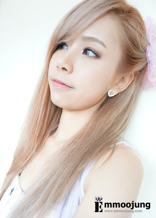 Emmoojung สีผมตุ๊กตา สีบลอนซ์ สีผมสวย ToB1 สีผมพาสเทล สีผมสวยมาก 03r1