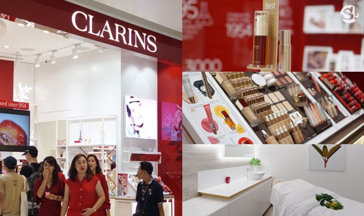 สวยจบครบทุกฟังก์ชั่นความงามกับ Clarins ในรูปแบบ Retail Concept Store