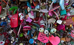 Lock your love heart(s) at N Seoul Tower 
