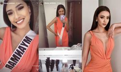 อแมนด้า ออบดัม ให้ Miss Universe Myanmar 2020​ ยืมชุด หลังจากชุดหาย