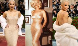 Kim Kardashian เผยเบื้องหลังการขอยืมชุดสีนู้ดในตำนานของ Marilyn Monroe