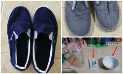 REVIEW DIY เปลี่ยนรองเท้าคู่เก่า เป็นรองเท้าคู่ใหม่ ด้วยงบเพียง 5 บาท