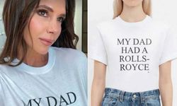 Victoria Beckham ผลิตเสื้อยืดสกรีนประโยคเด็ด My Dad had A Rolls Royce ออกมาขายแล้ว