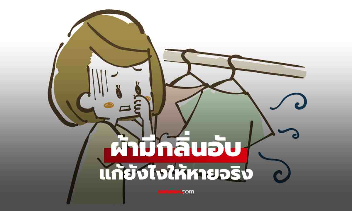 ซักผ้าแล้วมีกลิ่นอับ ทั้งที่ซักสะอาด เกิดจากอะไร? สาเหตุที่หลายคนมองข้าม