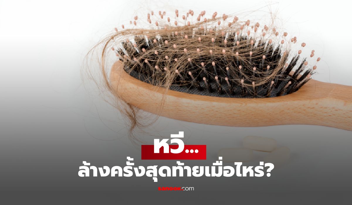 ไม่เคยล้างหวี เสี่ยงอะไร? หลายคนมองข้าม ทั้งที่ใช้กับเส้นผมทุกวัน