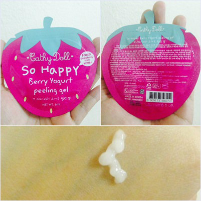สครับขัดหน้า So Happy : Berry Young peeling gel - Cathy Doll 