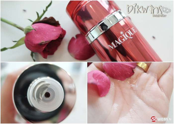 เนื้อเซรั่มหน้าใสของ Magique Super Power Revitalizing Essence