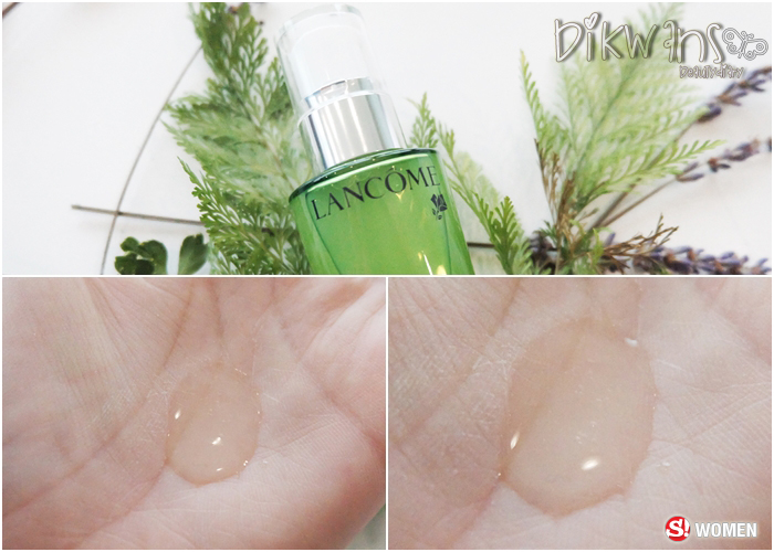 เนื้อเซรั่มหน้าใสของ LANCOME ENERGIE DE VIE LE SOIN LIQUIDE LISSANT