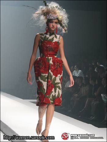 แฟชั่นโชว์สยามพารากอน บางกอก อินเตอร์เนชั่นแนล แฟชั่น วีค 2008