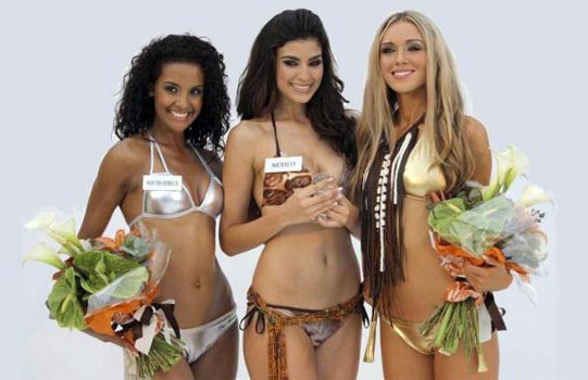 ภาพกิจกรรมการประกวดในรอบ Beach Beauty  ของ  Miss World  2008