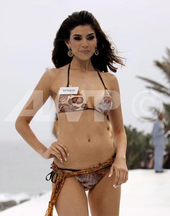 ภาพกิจกรรมการประกวดในรอบ Beach Beauty  ของ  Miss World  2008