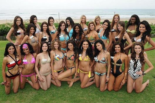 ภาพกิจกรรมการประกวดในรอบ Beach Beauty  ของ  Miss World  2008