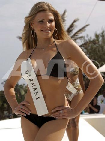 ภาพกิจกรรมการประกวดในรอบ Beach Beauty  ของ  Miss World  2008