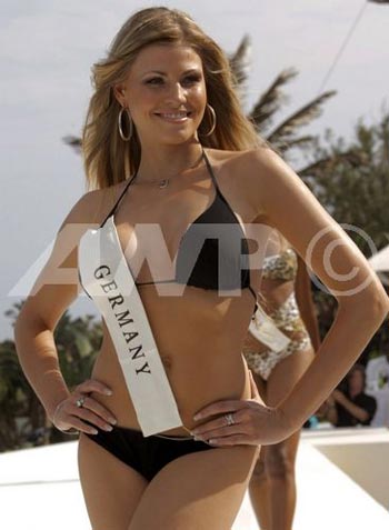 ภาพกิจกรรมการประกวดในรอบ Beach Beauty  ของ  Miss World  2008