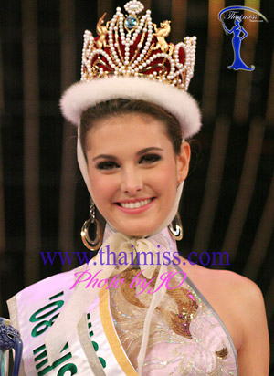 นางงามสเปน คว้าตำแหน่ง MISS INTERNATIONAL 2008
