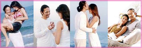 ซินดี้-ไบรอน วิวาห์หวานซึ้ง