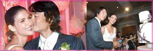 ซินดี้-ไบรอน วิวาห์หวานซึ้ง