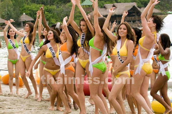 ภาพกิจกรรมจากกองประกวด มิสยูนิเวิร์ส 2008 เซ็ตที่3