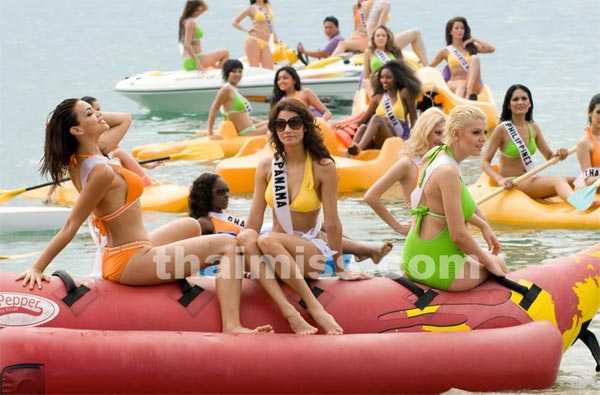 ภาพกิจกรรมจากกองประกวด มิสยูนิเวิร์ส 2008 เซ็ตที่3