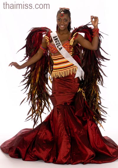 ผู้เข้าประกวดมิสยูนิเวิร์ส 2008 ในชุดประจำชาติ