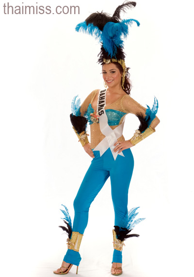 ผู้เข้าประกวดมิสยูนิเวิร์ส 2008 ในชุดประจำชาติ