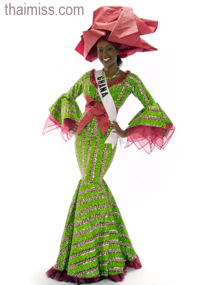 ผู้เข้าประกวดมิสยูนิเวิร์ส 2008 ในชุดประจำชาติ