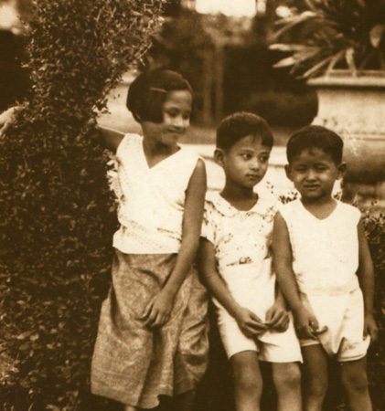 รวมพระฉายาลักษณ์ : สมเด็จพระเจ้าพี่นางเธอฯ / ห้องภาพที่ 1 : ครั้งทรงพระเยาว์