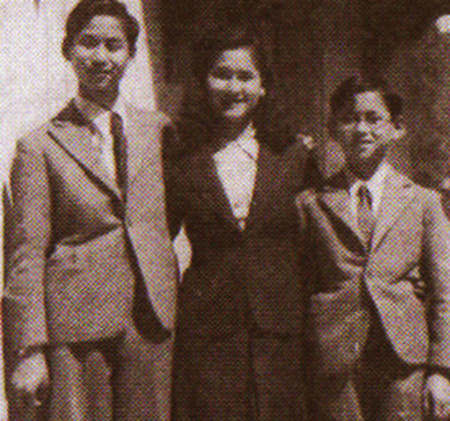 รวมพระฉายาลักษณ์ : สมเด็จพระเจ้าพี่นางเธอฯ / ห้องภาพที่ 1 : ครั้งทรงพระเยาว์